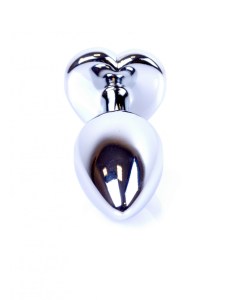 Plug sa cirkonom u obliku srca- 64 00048-5